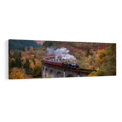Slika potovanje z vlakom po dolini - 90x30