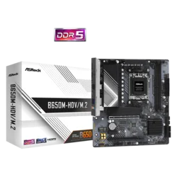 ASROCK Matična ploča AM5 B650M-HDV/M.2 crna