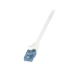 LogiLink CP3031U 1m Cat6a U/UTP (UTP) White networking cable