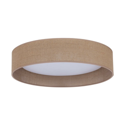 Duolla - LED plafonsko svetlo ROLLER LED/24W/230V, prečnik 45 cm, svetlo braon