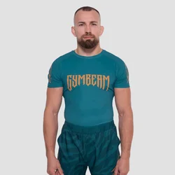GymBeam Majica Grind Rashguard Teal XL