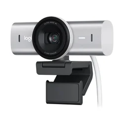 LOGITECH Web kamera MX Brio 4K Ultra HD Pale Grey