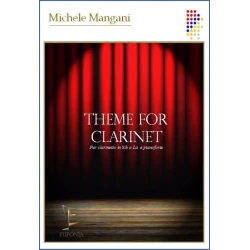 MANGANI:THEME FOR CLARINET CLARINET AND PIANO