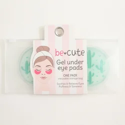 Be Cute Okrugli jastučić za oči, kaktus