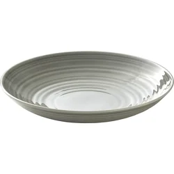 Globok krožnik Bauscher Country House, premer 26 cm, siv