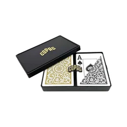 Karte Copag - Jumbo - 2-Pack - Black And Gold Playing Cards