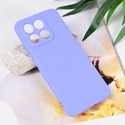 Maska za Honor X8c Teracell Soft Velvet ljubičasta