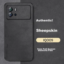 Shangsu Maska za mobilni telefon Vivo iQOO 9, Crna