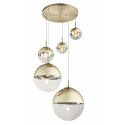 Globo 15855-5 - Luster na sajli VARUS 5xE27/40W/230V