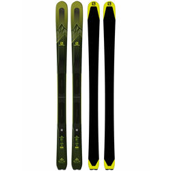 Salomon Mtn Explore 169 88 + Skins 2020 green kaki