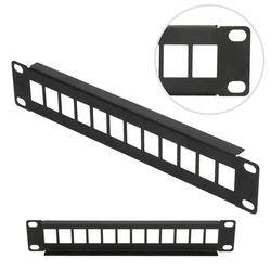 Extralink Patch panel 12 PORT UTP 10