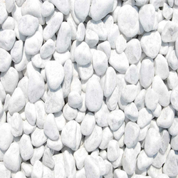 SCHERF Dekoratvini kamen Oblutak Carara, 25-40mm, 25kg, Beli