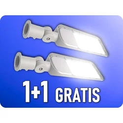 LED ulična svetiljka SAMSUNG CHIP LED/50W/230V 4000K IP65 siva