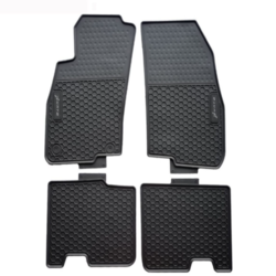 Schweizer Tipske gumene patosnice za Fiat 1 Panda 2003 2012, Crne