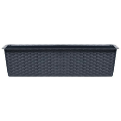 Prosperplast balkonska saksija ratolla case p 49x17x15cm antracit sa podmetačem PR ISR500P-S433