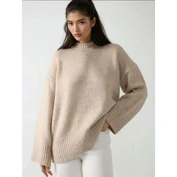 Hiccup Pulover Pullover svetlo bež