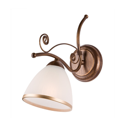 Zidna lampa RETRO II 1xE27/60W/230V bronza patina