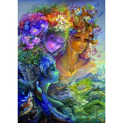 Grafika - Puzzle Josephine Wall: Tri milosti - 500 kosov