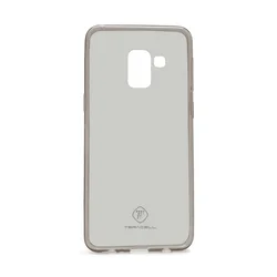 Maska Teracell Skin za Samsung A8 Plus/ A730 (2018) transparent, Crna