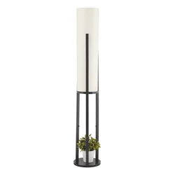 Opviq Circle Dor Podna lampa, Crna