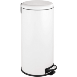 WENKO 22709100 - Korpa LEMAN 30,5x64 cm bela/crna