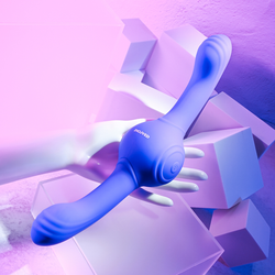 Evolved Our Gyro Vibe Dual End Vibrator Purple