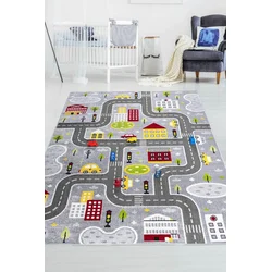 Conceptum Hypnose Tepih Gri Trafik, 80 x 150cm, Sivi
