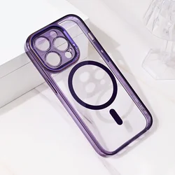 Maska Magsafe Camera Color za iPhone 13 Pro 6.1 ljubičasta