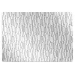 Decormat Podloga za stol Six 3d pattern 120x90 cm 2 cm