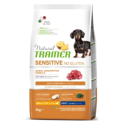 Trainer Natural Small & Toy Adult Sensitive No Gluten Jagnjetina - 2 kg