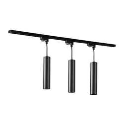 Luster na sajli za šinski sistem MARIBEL 3xGU10/10W/230V + 1 m šinski sistem