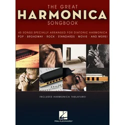 Hal Leonard The Great Harmonica Songbook Note (Kot novo)