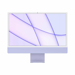 Apple iMac (4 5 K Retina 24 " 2021) CZ130-00300H - M1 čip 8 GB RAM-a 2 TB SSD 8-jezgreni GPU ljubičasti Num Touch-ID
