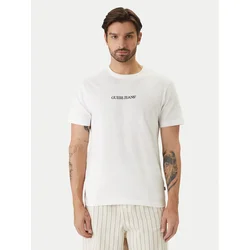 Guess Jeans Majica M6GIZ3 KE942 Écru Regular Fit