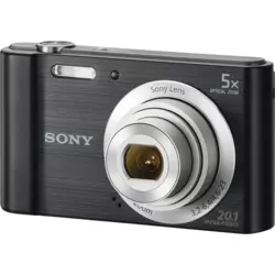 SONY digitalni fotoaparat CyberShot DSC-W800B, črn