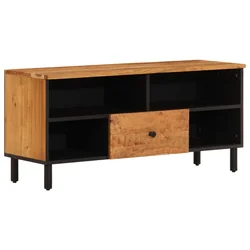 TV ormarić 100 x 33 x 46 cm od masivnog bagremovog drva