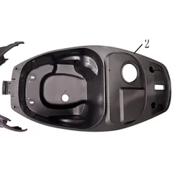 Prtljažnik za sitnice, komplet maske sedla 2019-30-00002 za skuter Motovene New Flash HF