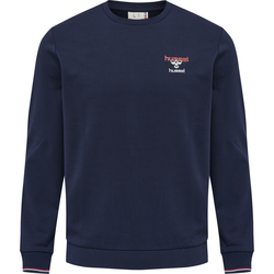 Hummel Sweater majica Dayton, mornarsko plava / crvena / bijela