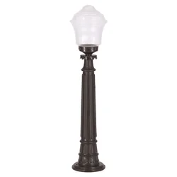 Opviq Spoljna lampa BSU-68201-BSY-M2-B, 85 cm, Podna, IP65, E27, 60W, Crna
