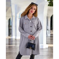 Resti Womens Shirt Type Coat