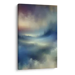 Slika gozd v meglici - 20x30