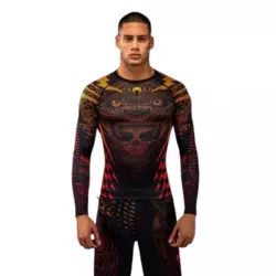 Venum Kompresiona majica Rashguard Quetzal Fury, Dugi rukav, Crna