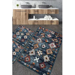 Wallity Set 3 prostirke za kupatilo Šareni