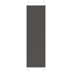 Plisirana zavjesa Crna 65x200 cm Širina tkanine 64,4 cm Poliester