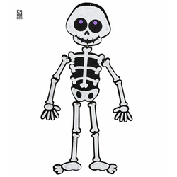 SKELETON DEKORACIJA