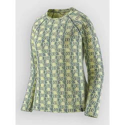 Patagonia Cap Mw Crew Base Layer Top blue sage