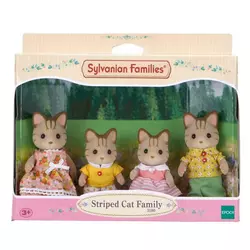 Sylvanian Families Družina črtastih mačk, (21336749)
