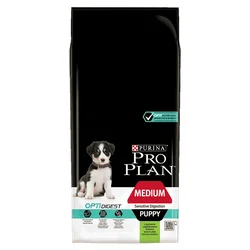 Pro Plan Medium Puppy Sensitive Digestion Jagnjetina, 12 kg