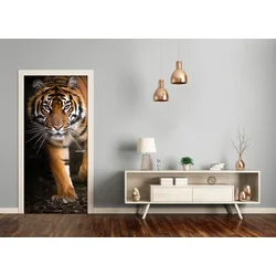 tulup.si Tapete na vratih Tiger 85x205 cm