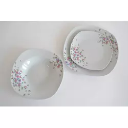 SIGMA Porcelan servis 18/1 Cvet, Beli